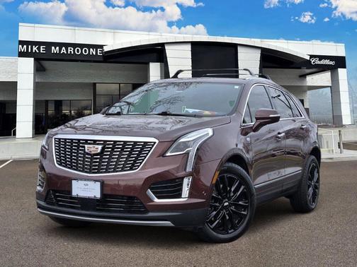 Rosewood Metallic 2023 Cadillac XT5 Premium Luxury