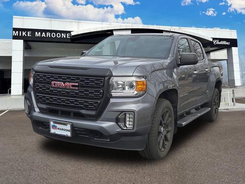 Satin Steel Metallic 2021 GMC Canyon Denali