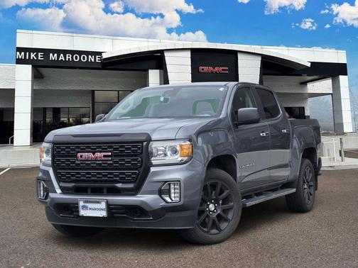 Satin Steel Metallic 2021 GMC Canyon Denali