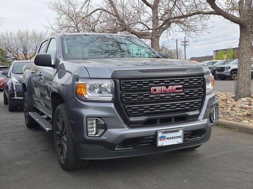 Satin Steel Metallic 2021 GMC Canyon Denali