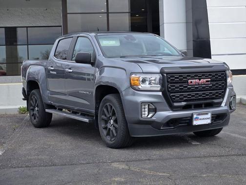 Satin Steel Metallic 2021 GMC Canyon Denali