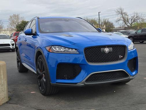 Ultra Blue 2020 Jaguar F-PACE SVR