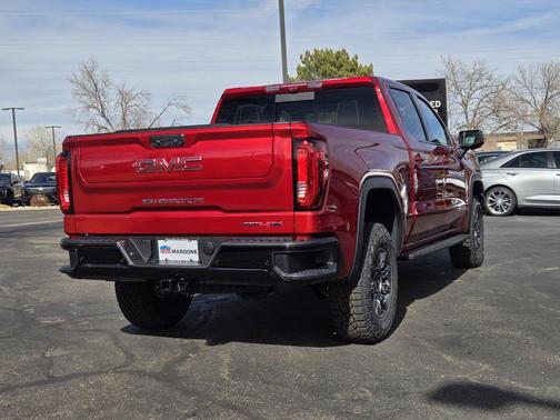 Volcanic Red 2026 GMC Sierra 1500 AT4X