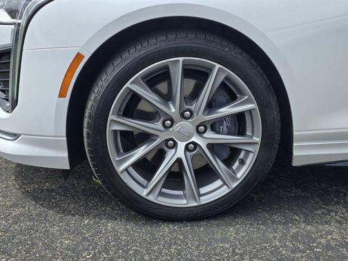 Crystal White Tri-Coat 2020 Cadillac CT4 Sport