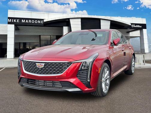 Radiant Red 2026 Cadillac CT5 Premium Luxury AWD
