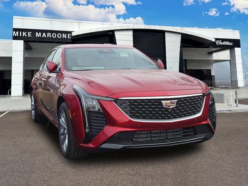 Radiant Red 2026 Cadillac CT5 Premium Luxury AWD