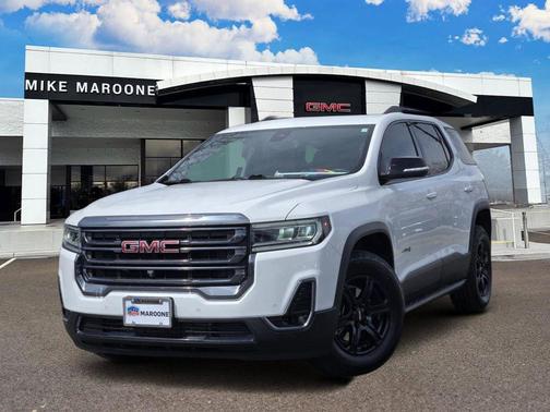 Summit White 2023 GMC Acadia AT4