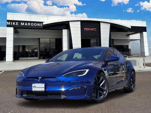 Deep Blue Metallic 2022 Tesla Model S Base