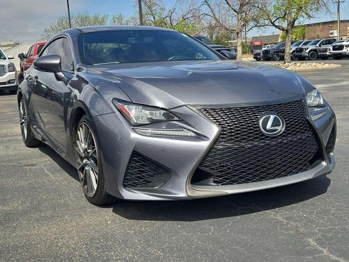 Gray 2015 Lexus RC F Base