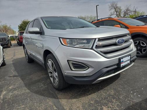 Ingot Silver Metallic 2016 Ford Edge Titanium