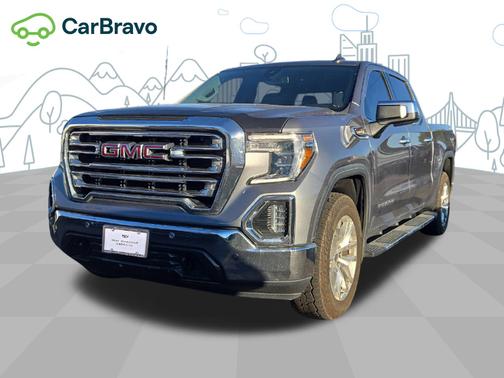 Satin Steel Metallic 2020 GMC Sierra 1500 SLT