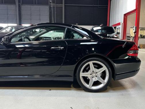 BLACK 2009 Mercedes-Benz SL-Class SL 550 ROADSTER 2D