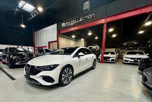WHITE 2023 Mercedes-Benz EQE 350 4MATIC+