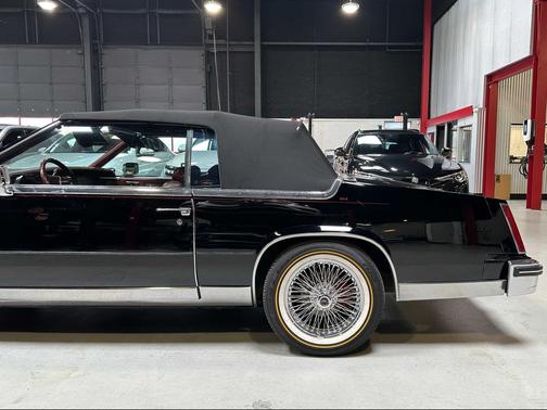 BLACK 1985 Cadillac Eldorado
