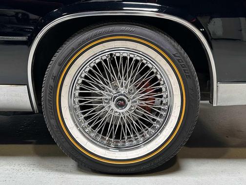 BLACK 1985 Cadillac Eldorado