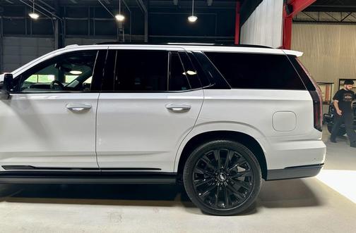 Vibrant White Tricoat 2026 Cadillac Escalade Sport Platinum