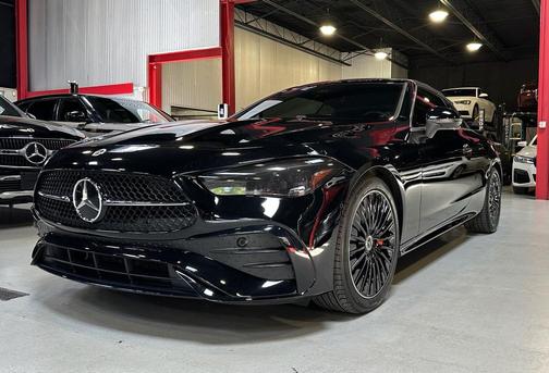 BLACK 2025 Mercedes-Benz CLE 450 4MATIC