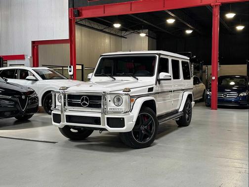 Polar White 2016 Mercedes-Benz AMG G 63 4MATIC