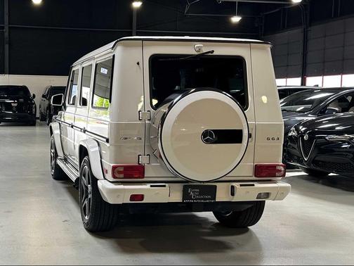 Polar White 2016 Mercedes-Benz AMG G 63 4MATIC