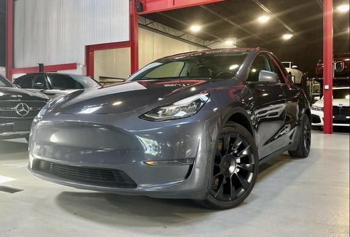 GREY 2021 Tesla Model Y Long Range Dual Motor All-Wheel Drive