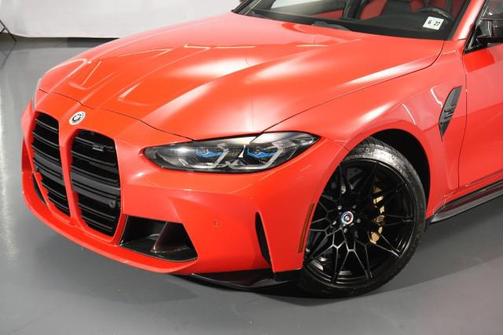 Toronto Red Metallic 2022 BMW M3 Competition xDrive