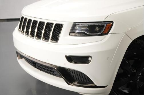 Bright White Clearcoat 2015 Jeep Grand Cherokee High Altitude