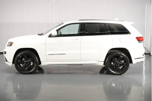 Bright White Clearcoat 2015 Jeep Grand Cherokee High Altitude