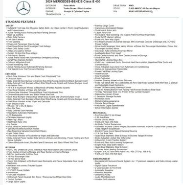 2024 Mercedes-Benz E-Class E 450 4MATIC All-Terrain