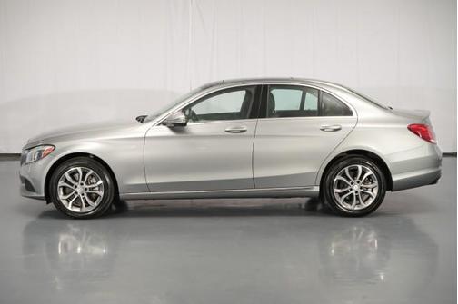 Palladium Silver Metallic 2016 Mercedes-Benz C-Class C 300 4MATIC Luxury