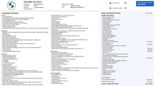 2020 BMW 330 i xDrive