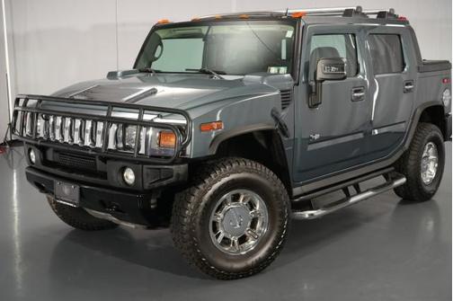Slate Blue Metallic 2006 Hummer H2 SUT