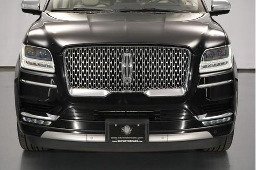 Infinite Black Metallic 2019 Lincoln Navigator Black Label