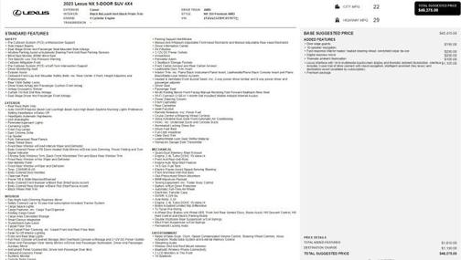 2023 Lexus NX 350 Premium