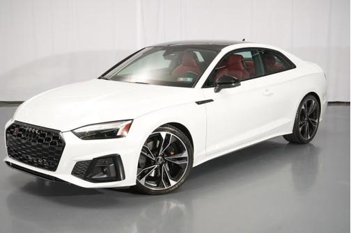 Glacier White Metallic 2023 Audi S5 Premium Plus TFSI quattro Tiptronic