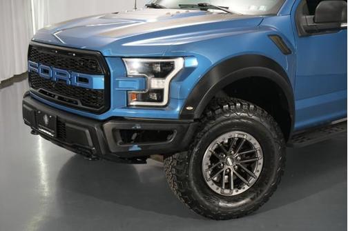 Velocity Blue Metallic 2020 Ford F-150 Raptor