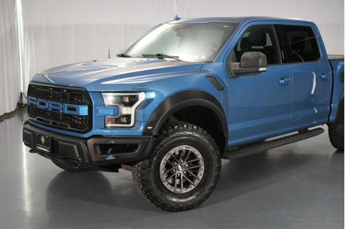 Velocity Blue Metallic 2020 Ford F-150 Raptor