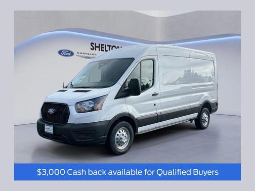 Oxford White 2026 Ford Transit-250 148 WB Medium Roof Cargo