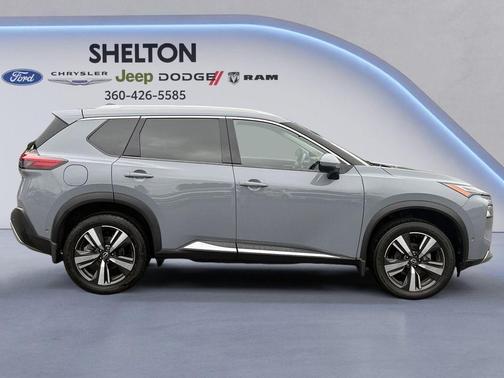 Boulder Gray Pearl 2023 Nissan Rogue Platinum
