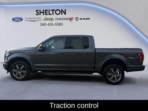 Shadow Black 2017 Ford F-150 XLT
