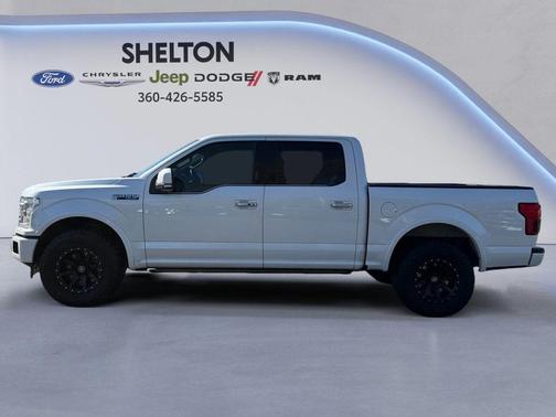 White Platinum Clearcoat Metallic 2018 Ford F-150 Limited