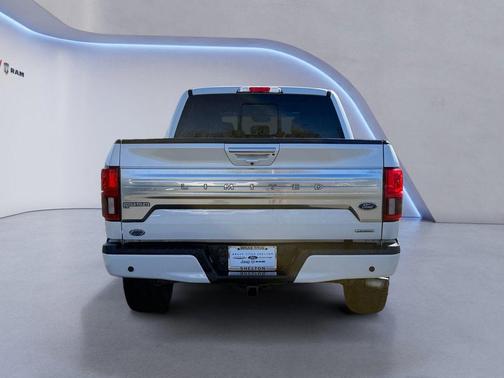 White Platinum Clearcoat Metallic 2018 Ford F-150 Limited