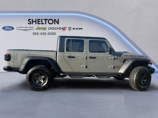 Sting Gray Clearcoat 2021 Jeep Gladiator Rubicon