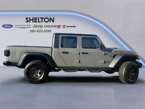 Sting Gray Clearcoat 2021 Jeep Gladiator Rubicon
