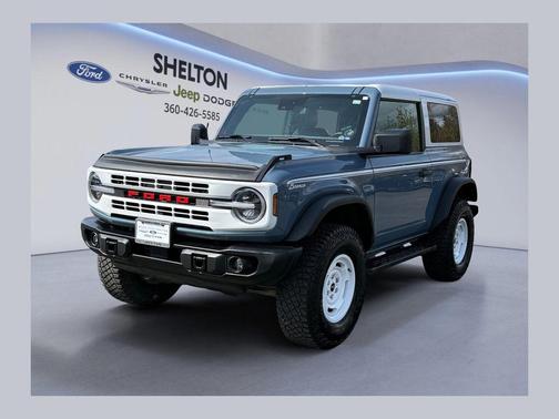 Azure Gray Metallic 2024 Ford Bronco Heritage Edition