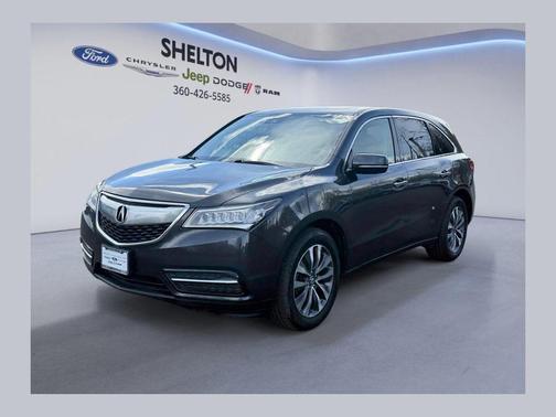 Crystal Black Pearl 2016 Acura MDX 3.5L