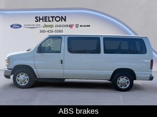 Oxford White Clearcoat 2009 Ford E150 XLT