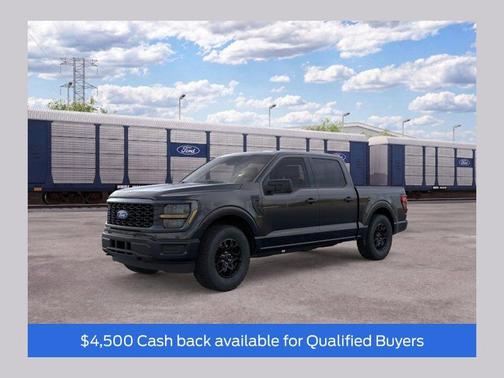 Agate Black Metallic 2026 Ford F-150 STX