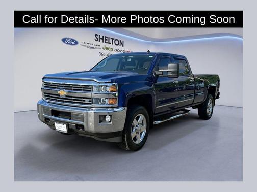 Blue Topaz Metallic 2015 Chevrolet Silverado 2500 LTZ