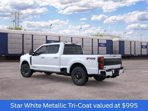 Star White 2026 Ford F-350 Platinum