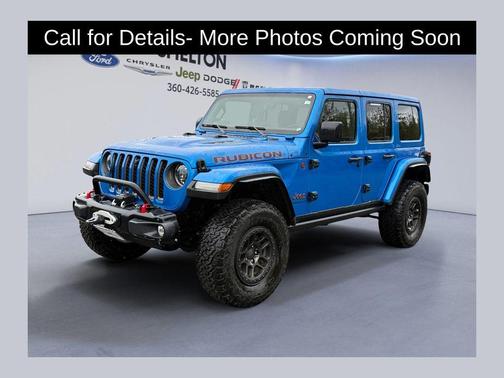 Hydro Blue Pearl 2023 Jeep Wrangler Rubicon
